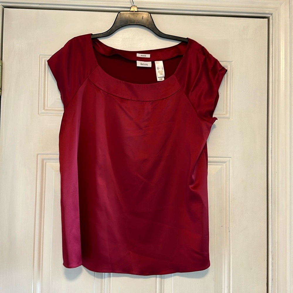 Liz & Co Silk Blouse